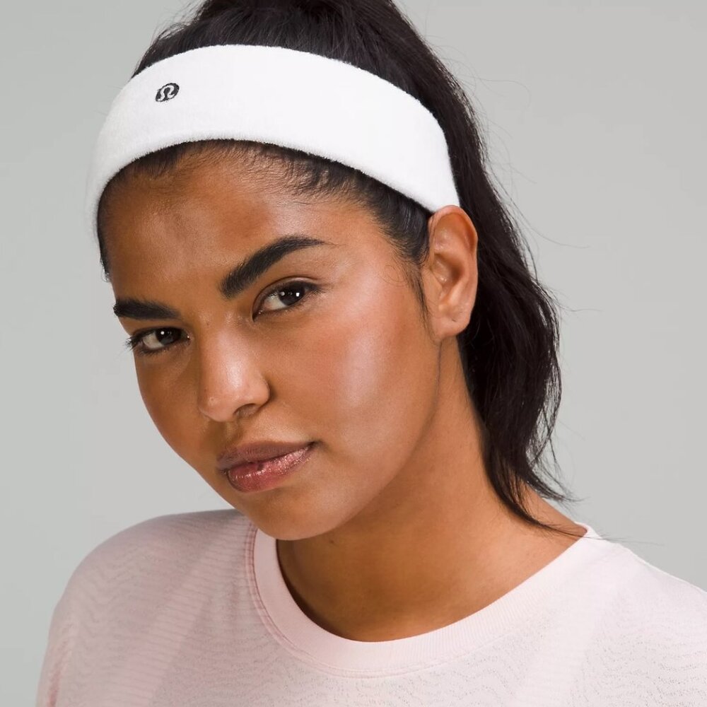 🍋 NWT LuluLemon Cotton Terry Sweatband